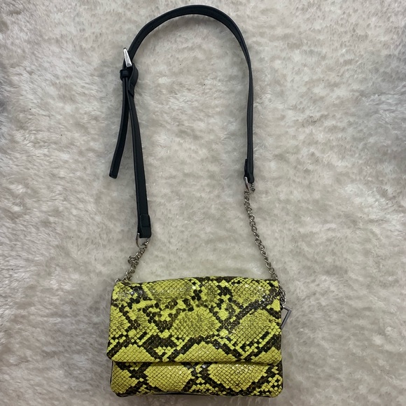 SNAKE PRINT MINI TOP SHOP BAG - Picture 1 of 8